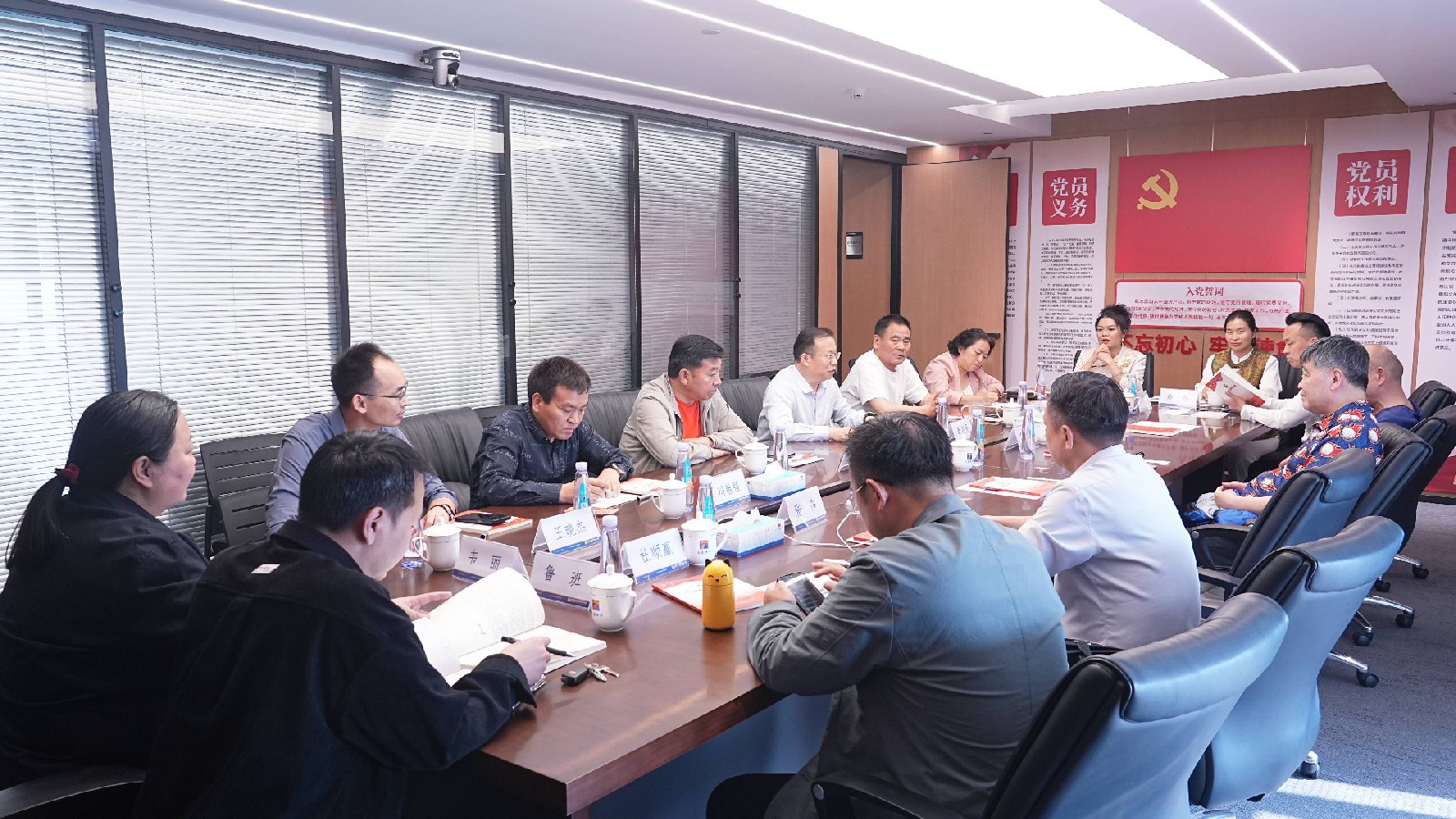 天基动态 | 河南省建筑装饰设计商会一行莅临我所参观交流